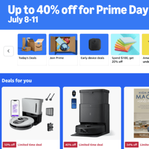 Amazon Prime Day Saugroboter