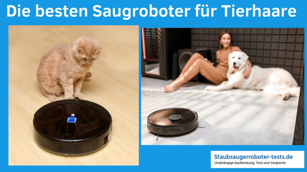 Saugroboter für Hunde- und Katzenhaare (1)