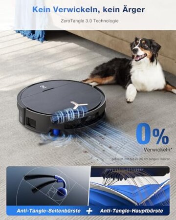 ECOVACS DEEBOT X9 PRO Omni Saugroboter Tierhaare