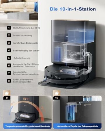 ECOVACS DEEBOT X9 PRO Omni Saugroboter 
