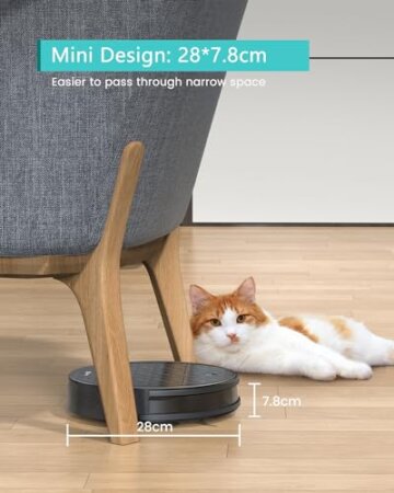 LEFANT Saugroboter Mit Wischfunktion Katzenhaare