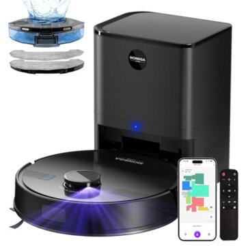 MONSGA Saugroboter mit Wischfunktion und Absaugstation Test