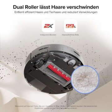 roborock Q5 Max+ Saugroboter Unterseite