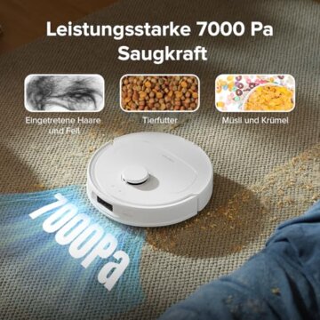 roborock Qrevo S Saugroboter mit Wischfunktion Test Teppich