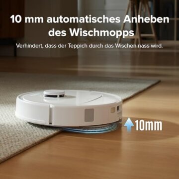 roborock Qrevo S Saugroboter mit Wischfunktion Test Lasernavigation