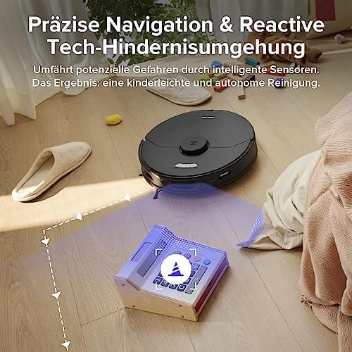 roborock S7 Max Ultra Saugroboter Wohnzimmer
