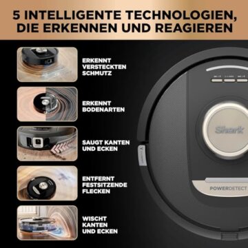 Shark PowerDetect 2-in-1 Saug- und Wischroboter