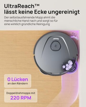 3i P10 Ultra Saugroboter mit Wischfunktion & Absaugstation Test