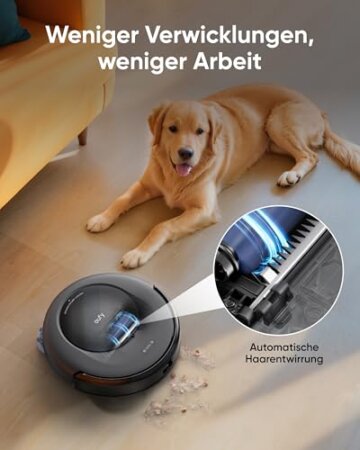 eufy Saugroboter Omni C20 Tierhaare Test