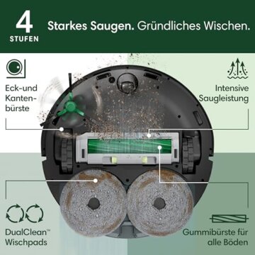 iRobot Roomba Plus 405 Combo Robot WischfunktionTest