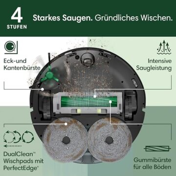 iRobot Roomba Plus 505 Combo Robot Wischfunktion Test