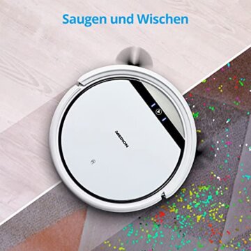 MEDION Saugroboter E32 SW Teppich