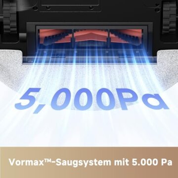 Mova E20 Plus Saug und Wischroboter Saugkraft