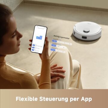 Mova E20 Plus Saug und Wischroboter App