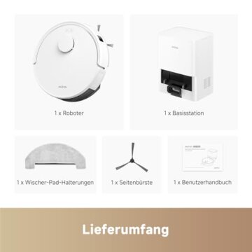 Mova E20 Plus Saug und Wischroboter Zubehör