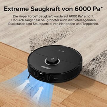 roborock S8 Saugroboter Teppich Test