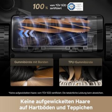 dreame L40s Pro Ultra Saugroboter Saugleistung Test