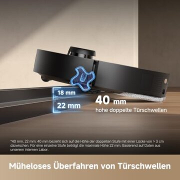 dreame L40s Pro Ultra Saugroboter Steigung
